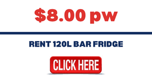 120L Bar Fridge Rental