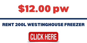 200L Chest Freezer Westinghouse Rental