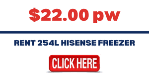254L Hisense Freezer Rental