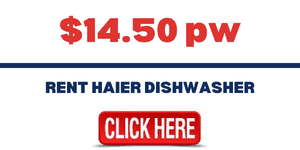 Haier 60cm Freestanding Dishwasher Rental