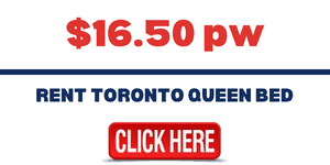 Toronto Queen Bed Rental