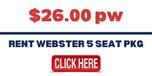Webster 5 Seater Package Rental