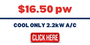 Cool Only 2.2kW AC Rental
