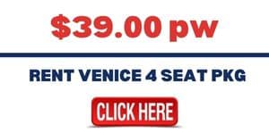 RENT VENICE 4 SEAT LOUNGE PACKAGE